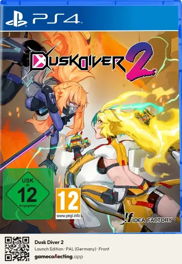 Dusk Diver 2 PlayStation 4, Germany box front