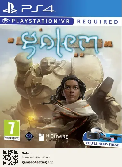 Golem PlayStation 4, PAL box front