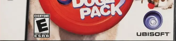 Petz Dogz Pack, the ESRB box on its front