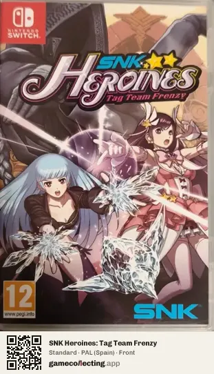 SNK Heroines: Tag Team Frenzy Nintendo Switch, Spain box front