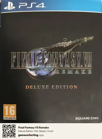 Final Fantasy VII Remake PlayStation 4, Spain box front