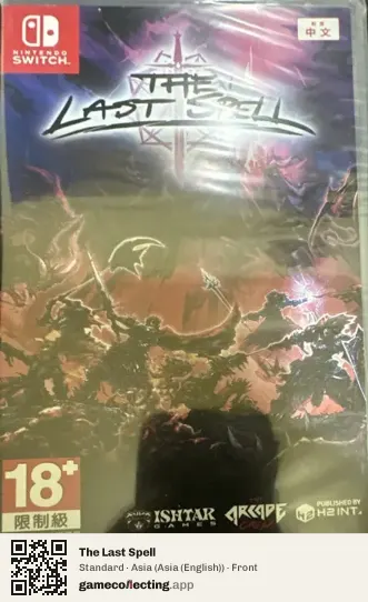 The Last Spell Nintendo Switch, Asia (English) box front