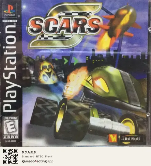 S.C.A.R.S. PlayStation, NTSC box front