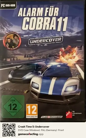 Crash Time 5: Undercover Computer, Germany box front