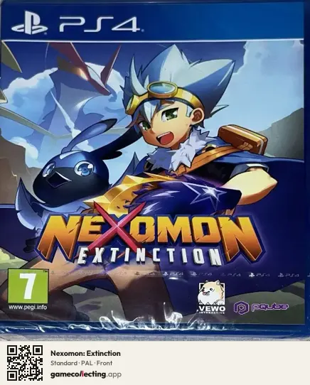 Nexomon: Extinction PlayStation 4, PAL box front