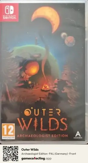 Outer Wilds Nintendo Switch, Germany box front