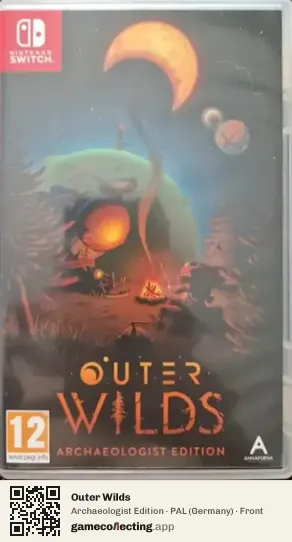 Outer Wilds Nintendo Switch, Germany box front