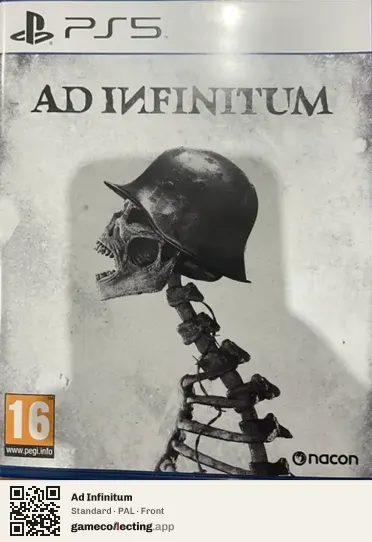 Ad Infinitum PlayStation 5, PAL box front