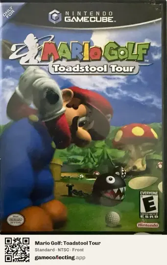 Mario Golf: Toadstool Tour Nintendo GameCube, NTSC box front