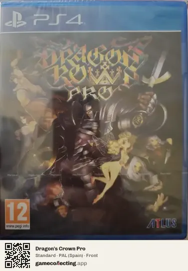 Dragon's Crown Pro PlayStation 4, Spain box front