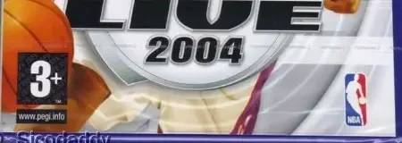 NBA Live 2004, the PEGI square on its front