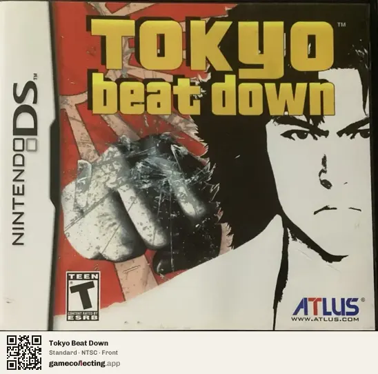 Tokyo Beat Down Nintendo DS, NTSC box front