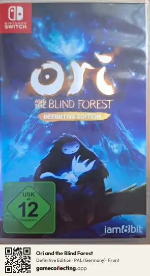 Ori and the Blind Forest Nintendo Switch, Germany box front