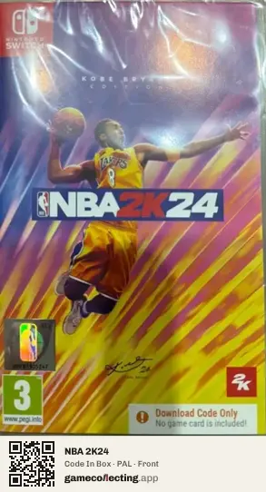 NBA 2K24 Nintendo Switch, PAL box front