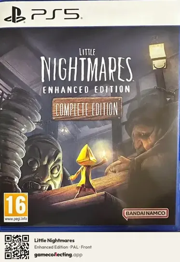 Little Nightmares PlayStation 5, PAL box front