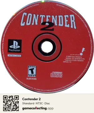 Contender 2 PlayStation, NTSC disc