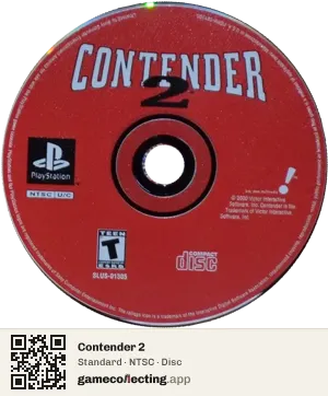 Contender 2 PlayStation, NTSC disc