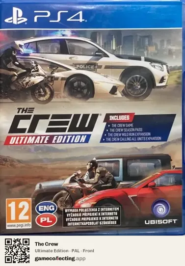 The Crew PlayStation 4, PAL box front