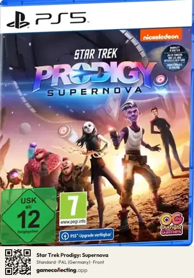 Star Trek Prodigy: Supernova PlayStation 5, Germany box front