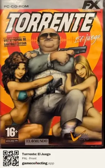 Torrente: El Juego Computer, PAL box front