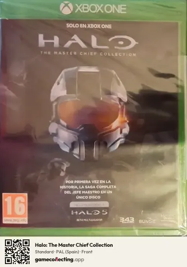 Halo: The Master Chief Collection Xbox One, Spain box front