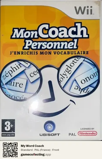 My Word Coach Nintendo Wii, France box front