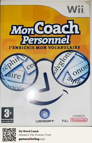 My Word Coach Nintendo Wii, France box front
