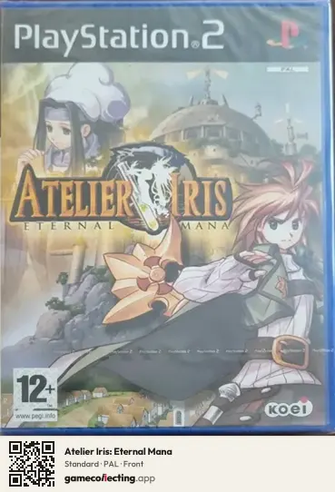 Atelier Iris: Eternal Mana PlayStation 2, PAL box front