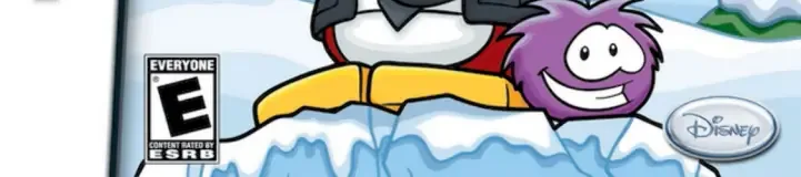 Club Penguin: Elite Penguin Force, the ESRB box on its front