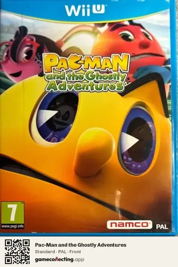 Pac-Man and the Ghostly Adventures Nintendo Wii U, PAL box front