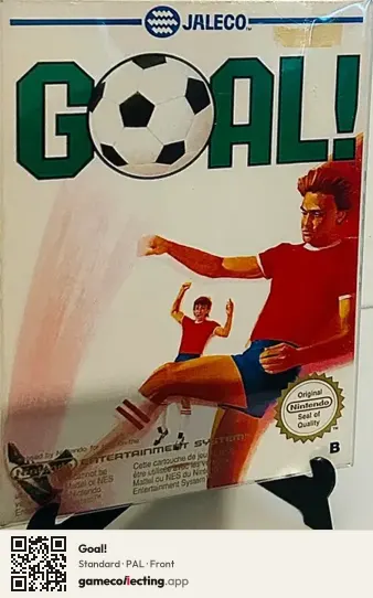 Goal! Nintendo Entertainment System, PAL box front