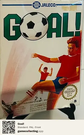 Goal! Nintendo Entertainment System, PAL box front