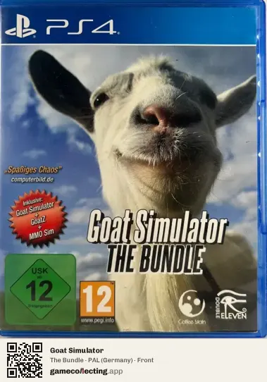 Goat Simulator PlayStation 4, Germany box front