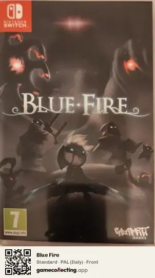 Blue Fire Nintendo Switch, Italy box front