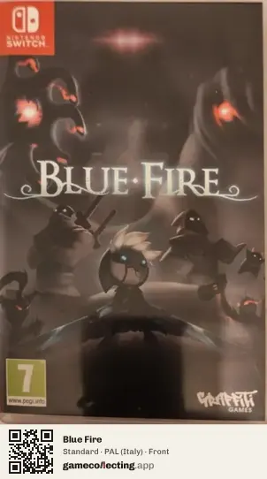 Blue Fire Nintendo Switch, Italy box front