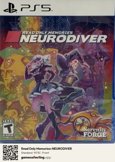 Read Only Memories: NEURODIVER PlayStation 5, NTSC box front