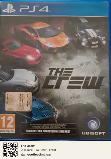 The Crew PlayStation 4, Italy box front
