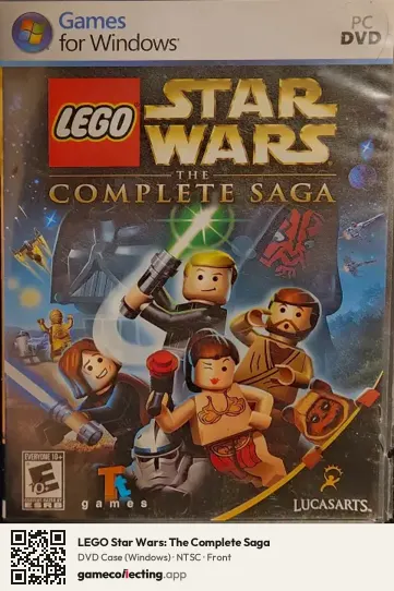 LEGO Star Wars: The Complete Saga Computer, NTSC box front