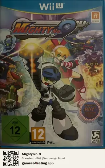 Mighty No. 9 Nintendo Wii U, Germany box front