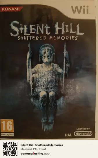 Silent Hill: Shattered Memories Nintendo Wii, PAL box front