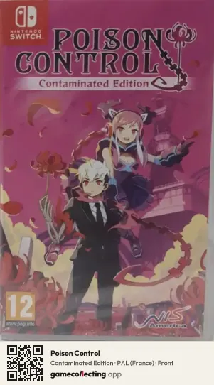 Poison Control Nintendo Switch, France box front