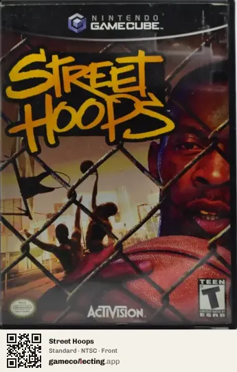 Street Hoops Nintendo GameCube, NTSC box front