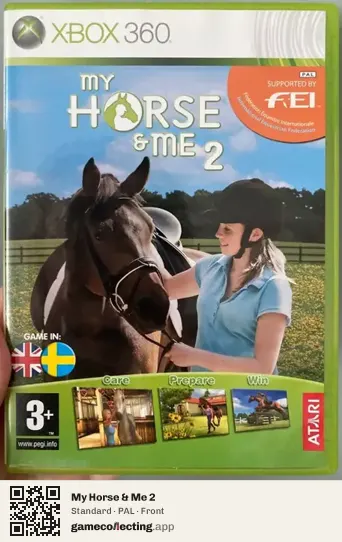My Horse & Me 2 Xbox 360, PAL box front