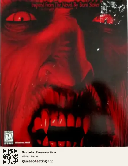 Dracula: Resurrection Computer, NTSC box front