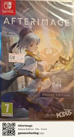 Afterimage Nintendo Switch, PAL box front