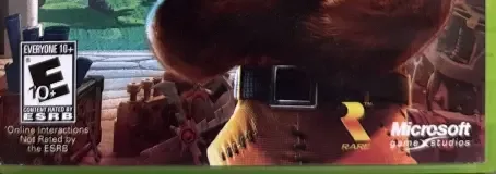 Banjo-Kazooie: Nuts & Bolts, the ESRB box on its front