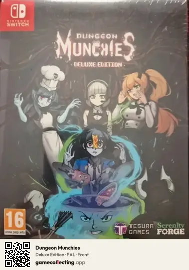 Dungeon Munchies Nintendo Switch, PAL box front