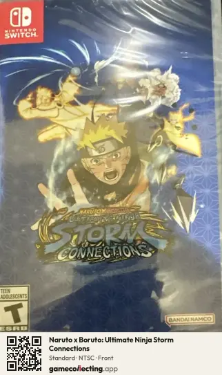 Naruto x Boruto: Ultimate Ninja Storm Connections Nintendo Switch, NTSC box front