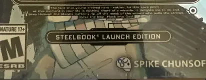 Anonymous;Code, the ESRB box on its front