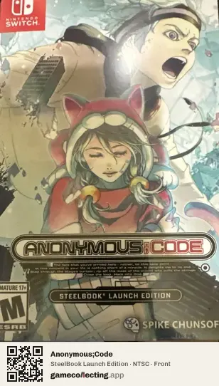 Anonymous;Code Nintendo Switch, NTSC box front